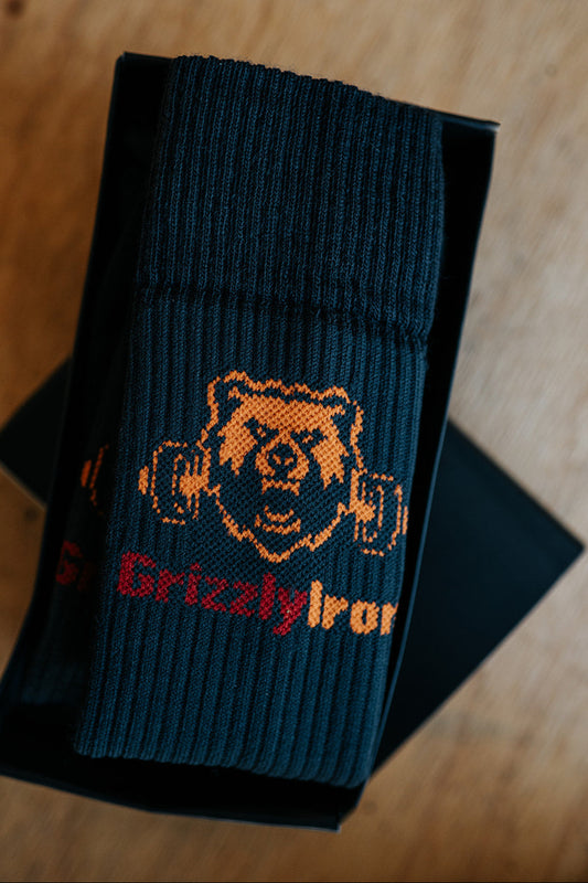 The "First Pull" Knee-High Weightlifting Socks